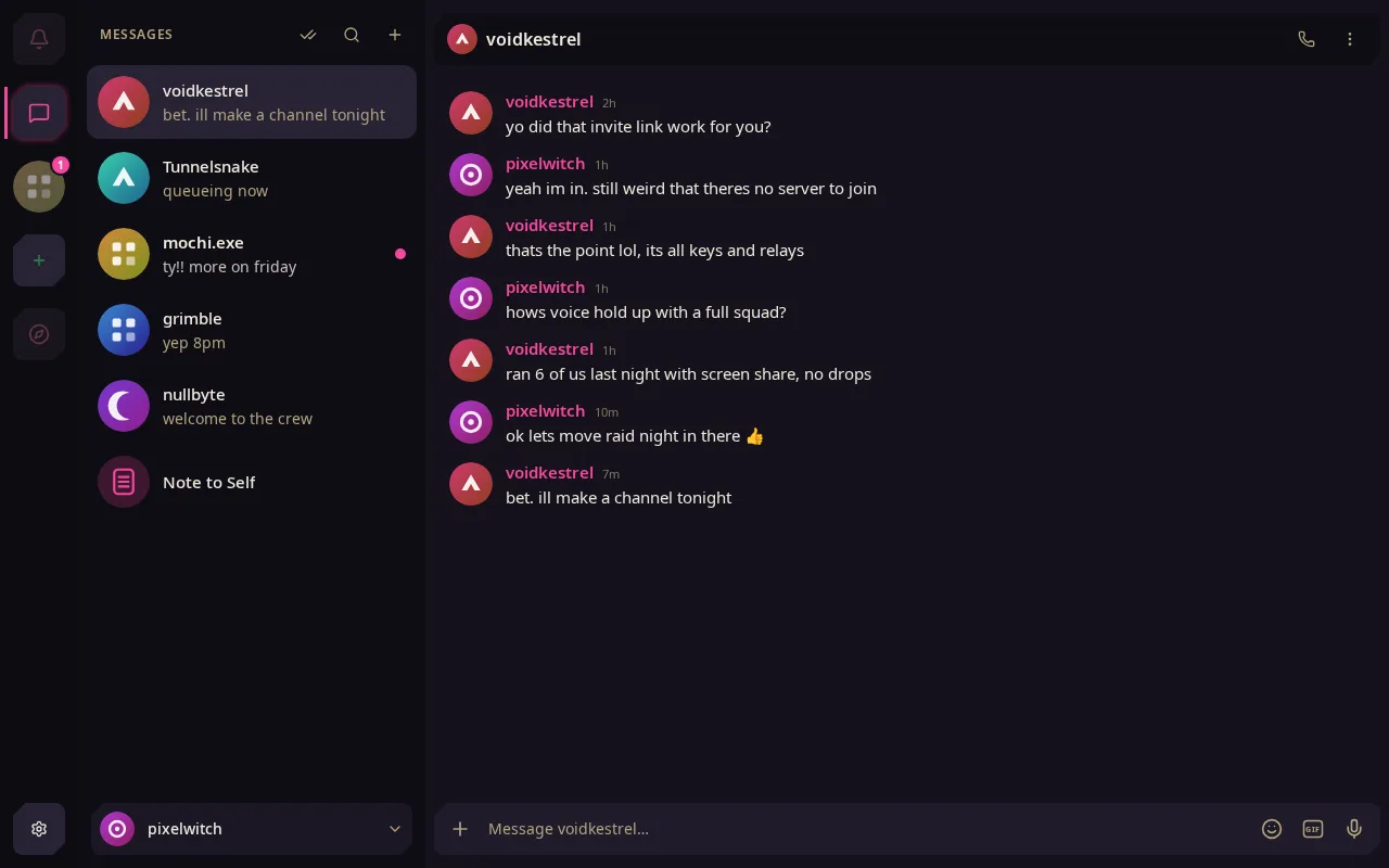 Armada direct messages